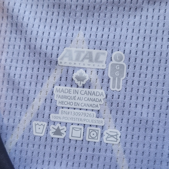 Men’s Large ATAC Sportswear Long Sleeve Performance Shirt | Breathable Athletic - Picture 4 of 10